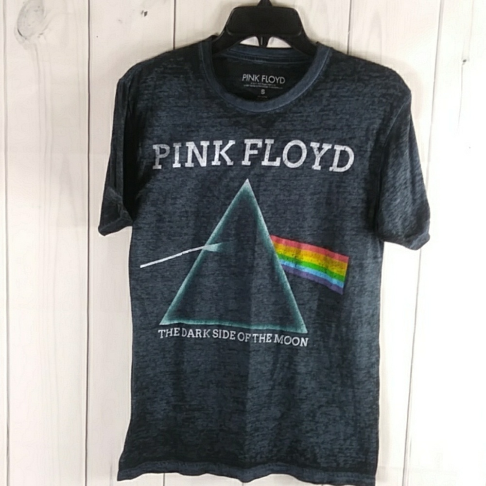 Pink Floyd The Dark Side of the Moon Tshirt Small Men's Graphic Tee  Rock Band - Picture 2 of 6